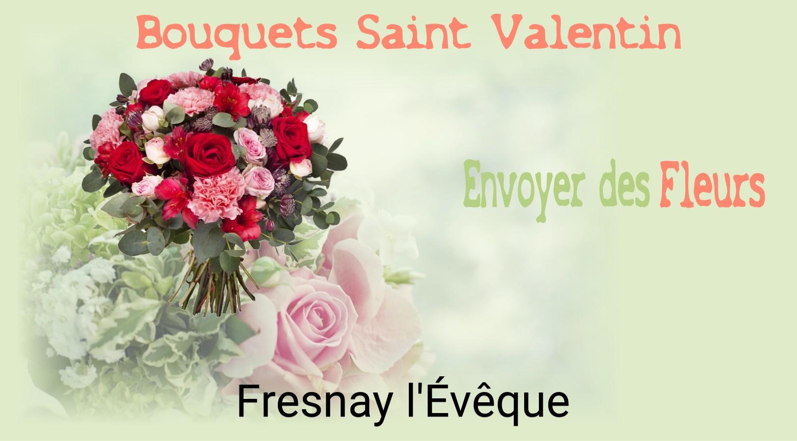 Roses de Saint-Valentin livrées à Fresnay-l'Évêque